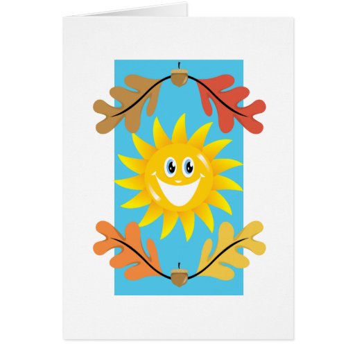 Autumn Sun Cards