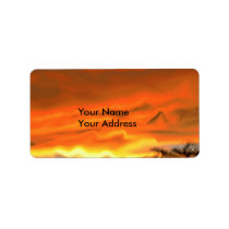 Autumn Sunset labels