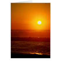 Autumn Sunset Horsfall Beach, Oregon Cards