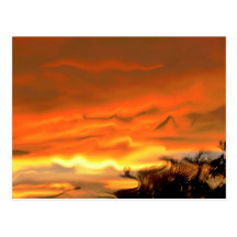Autumn Sunset Post Cards