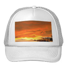 Autumn Sunset Trucker Hat