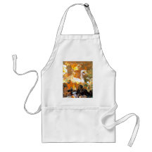 Autumn Swan Aprons