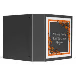 Autumn Swirls Thanksgiving Recipe Binder (2 inch)