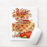 Autumn Table Mouse Pad