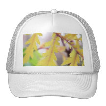 Autumn Tansy Leaves Trucker Hat