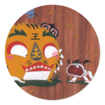 Autumn Tiger stickers by MartinHsu Autumn Tiger stickers