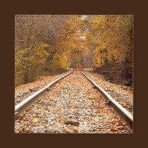 Autumn Tracks magnet magnets