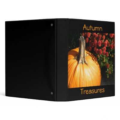 Autumn Treasures Binder by halloweentreats