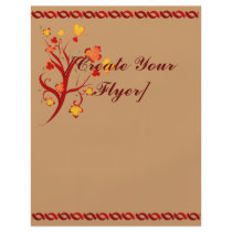 Autumn Tree Design Flyer