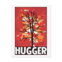 Autumn, Tree Hugger postcards by GreenNeighbor Autumn, Tree Hugger postcards