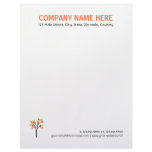 Autumn Tree Custom Letterhead