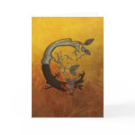 Autumn Tree Monogram C Cards