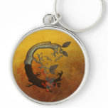 Autumn Tree Monogram C Keychains