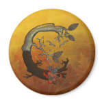 Autumn Tree Monogram C Fridge Magnets