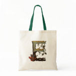 Autumn Tree Monogram E Canvas Bags