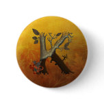 Autumn Tree Monogram K Pin