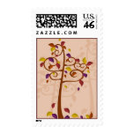 Autumn Tree of Delight Postage Stamp
