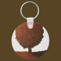 Autumn Tree Painting keychains by OutdoorArt Autumn Tree Painting keychains
