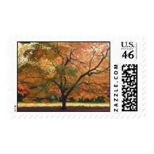 Autumn Tree Stamp