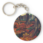 Autumn Trees Keychain
