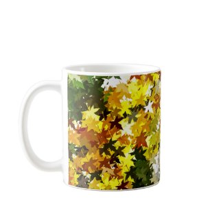 AUTUMN TREES UK mug