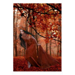 Autumn Tryst Gift Tag Business Card