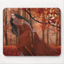 Autumn Tryst Mousepad by hiddenrealms Autumn Tryst Mousepad