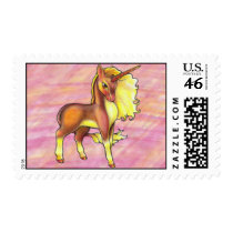 Autumn Unicorn Postage postage by WhimsyWorld Autumn Unicorn Postage postage