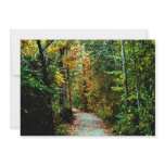 Autumn Walk Custom Announcements