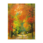 Autumn Walk Postcard