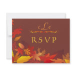 Autumn Wedding Celebration Invitation