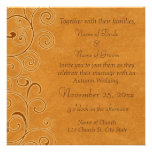 Autumn Wedding Invitation Cards at Zazzle
