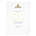 Autumn Wedding Invitations Pumpkin Carriage