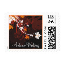 Autumn Wedding Postage