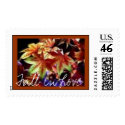 autumn wedding stamps