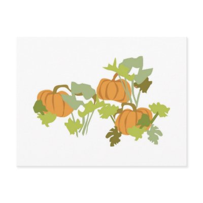 Autumn Weddings Save The Date Postcards