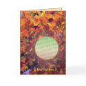 Autumn Whirl (Thanksgiving photo frame) cards