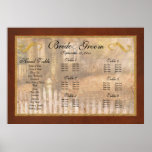 Autumn - White picket fence Poster