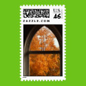 Autumn Window postage by lynnhsmomof2 Autumn Window postage