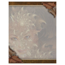Autumn Wood Nymph Letterhead Paper