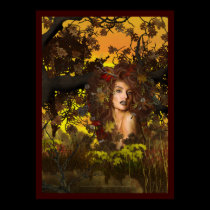 Autumn Wood Nymph posters