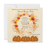 Autumn Wreath Invitation
