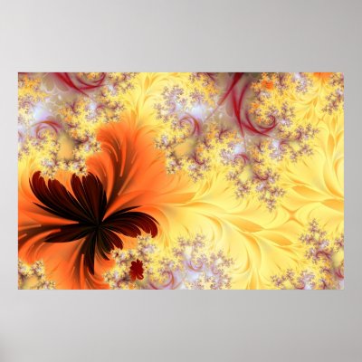 Autumnal improvisation poster by vilhei