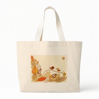Autumn's Fire Canvas Bags