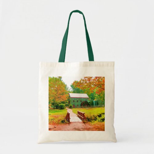 AUTUMN'S GLOW GROCERY TOTE BAG bag