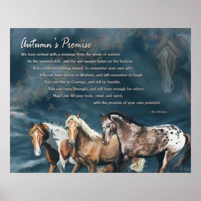 Autumn's Promise Poster by fyrelyte
