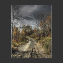 Autumns Road postcards by Digitalwonder Autumns Road postcards