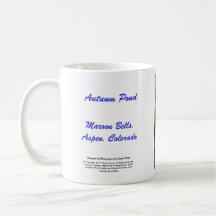 Autunm Pond Coffee Mug
