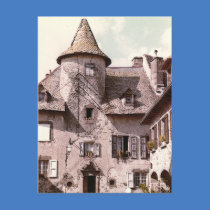 Auvergne House Postcard