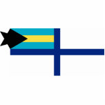 Auxiliary Ensign Of The Bahamas, Bahamas flag Photo Cutout
